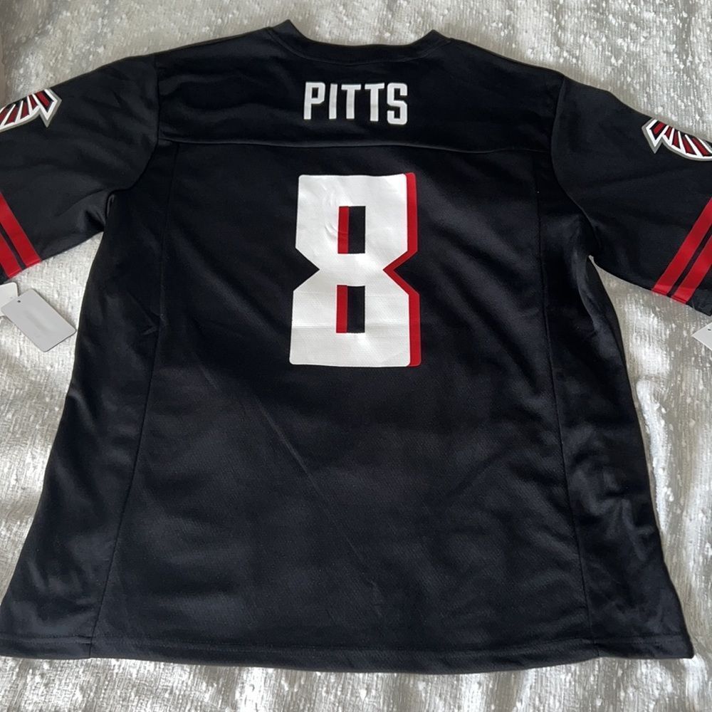 Atlanta Falcons Kyle Pitts Jersey red black white - Picture 12 of 12